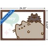 Trends International Pusheen - Hey Framed Wall Poster Prints - 3 of 4