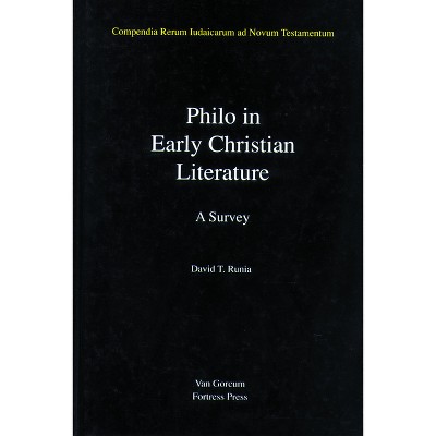 Philo in Early Christian Literature, Volume 3 - by  David T Runia (Hardcover)