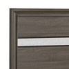 Passion Furniture Madrid Gray Wood Frame Twin Panel Bed - 2 of 4