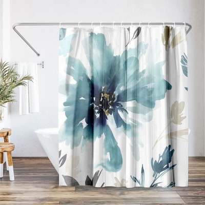 Americanflat 71" x 74" Shower Curtain, Finesse I by PI Creative Art