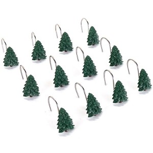 The Lakeside Collection Campsite Bathroom Collection - Set of 12 Shower Hooks 12 Pieces - 1 of 4