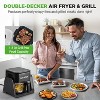 NutriChef Powerful Performance 4L Electric Air Fryer & Grill with Intuitive Touch Controls - Black - 4 of 4