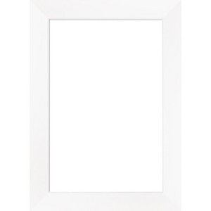 Amanti Art Cabinet White Narrow Framed Dry Erase Magnetic Board - 1 of 4