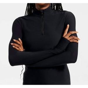Women's Pro Fleece 1/4 Zip Long Sleeve Top - BANDIER - 1 of 4