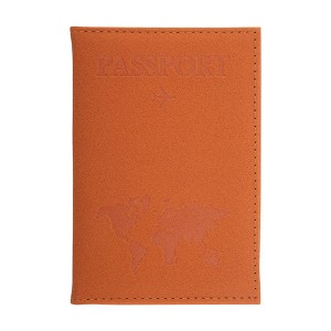 Unique Bargains Frosted Passport Holder 1 Pc - 1 of 4
