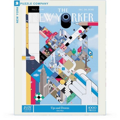 New York Puzzle Company Ups and Downs 1000 Piece Puzzle