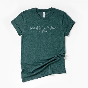 Simply Sage Market Women's Beautiful Wildflower Short Sleeve Graphic Tee - 1 of 4