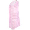 JEFFRICO House Dresses for Women with Pockets - Lightweight Breathable Sleeveless Muumuu & Nightgowns - Snap Front Housecoat and Dusters - 4 of 4
