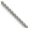 Chisel Stainless Steel Polished 3mm 18" Wheat Chain Necklace - 2 of 4