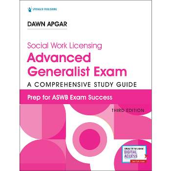 Social Work Licensing Advanced Generalist Exam Guide, Third Edition - 3rd Edition by  Dawn Apgar (Paperback)