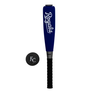 MLB Kansas City Royals Franklin Sports 21" Jumbo Foam Bat & Ball Set - 1 of 4