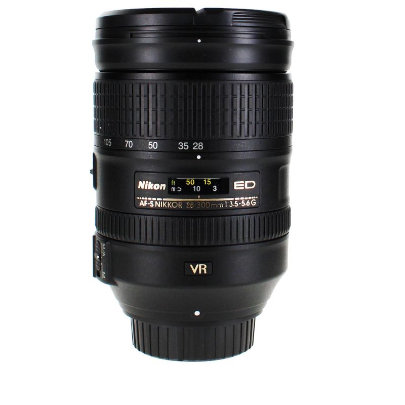 Nikon 28-300mm f/3.5-5.6G ED-IF AF-S VR II (Vibration Reduction) Wide Angle Telephoto Zoom Nikkor Lens, 1 of 4