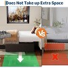 Queen Platform Bed Frame with 3 Storage Drawers – Low Profile, Slatted Base, No Box Spring, Gray - 2 of 4
