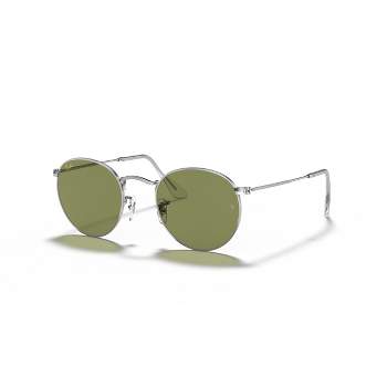 Ray-Ban Unisex Round Mirrored Polarized Sunglasses, 50mm