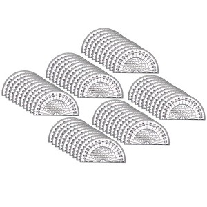 Charles Leonard Plastic 4" Protractor, Pack of 60 - 1 of 2