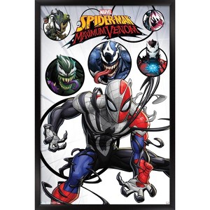 Trends International Marvel Comics TV - Spider- Man: Maximum Venom - Collage Framed Wall Poster Prints - 1 of 4