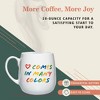 Amici Home Love Many Colors Coffee Mug, 20 Ounce White Ceramic Mug, Novelty Coffee Mug, Microwave and Dishwasher Safe - 4 of 4