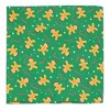 CTM Gingerbread Man and Candy Cane Christmas Holiday Print Bandana - 2 of 4