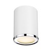 Z-Lite Arlo 1 - Light Flush Mount in  Matte White/Chrome - 3 of 4
