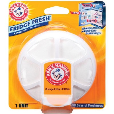 Arm & Hammer - Fridge Fresh - No Scent - Refrigerator - Air Filter - Powder - 3.2 oz - Case of 8