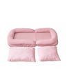 Versatile 3-in-1 folding sofa bed - lounge by day, twin bed by night. Compact design ideal for apartments and guest rooms. - 3 of 4