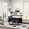 Yukimo 31.5 Inch Lift-Top Coffee Table with Hidden Storage, 2 Open Shelves, Modern Rectangle Design - 3 of 4