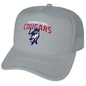Columbus State University Primary Logo Foam Trucker Cap Grey Os - 1 of 4
