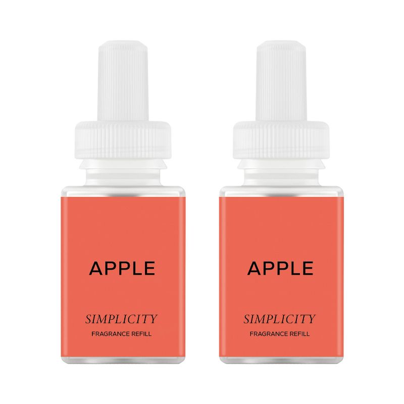 Simplicity by Pura Apple 2pk Smart Vial Fragrance Refills, 1 of 5