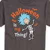 Men's - Dr. Seuss - Halloween Is My Thing Short Sleeve Graphic T-Shirt - 2 of 4