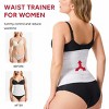 Nebility™ Women's Segmented Waist Trainer 3 Hooks Tummy Control Corset Shapewear - 3 of 4