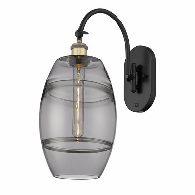 Vaz - 1 Light Arm Swivels Side to Side Wall Sconce In Industrial Style-13.38 Inches Tall and 8 Inches Wide