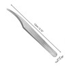 Unique Bargains Women's Dolphin Eyelash Extension Tweezers Silver Tone 1 Pc - 2 of 3