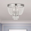 Livex Lighting Valentina 3 - Light Flush Mount in  Brushed Nickel - 2 of 4