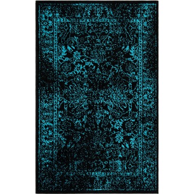 black/teal