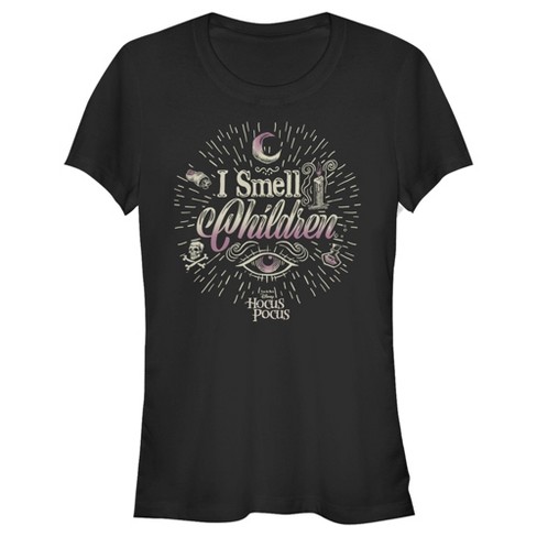 Juniors Womens Disney Hocus Pocus Witches Smell Children Racerback