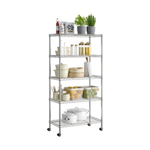 Seville Classics 5-Tier Steel Wire Shelving System - 1 of 4