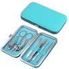 Unique Bargains Personal Care Stainless Steel Nail Clipper Cleaner Cuticle Grooming Kit Manicure Set 6 in 1 - 4 of 4