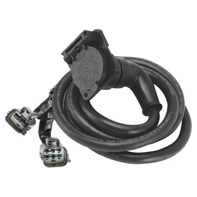 Bargman 54701-003 7-Way 90 Degree Fifth Wheel/Gooseneck Trailer Wiring Harness for Select Ford Vehicle Model7