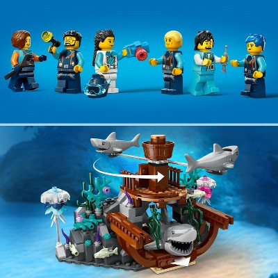 LEGO City Deep-Sea Explorer Submarine Multi-Feature Building Toy Set 60379_5