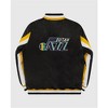 STARTER Mens Utah Jazz Varsity Jacket, Black, Medium - 2 of 2