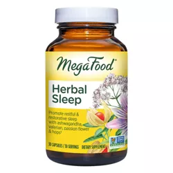 MegaFood Herbal Sleep Capsules - 30ct