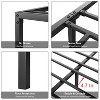 Bed Frame, 6 Inch Heavy Duty Metal Platform with Iron Slats, No Box Spring Needed, Supports up to 800 Lbs, Sturdy Bed Frame for Adults - 4 of 4