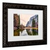 Trademark Fine Art David Ayash Yosemite Valley Matted Framed Art - 3 of 4