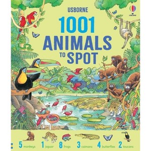 1001 Animals to Spot - (1001 Things to Spot) by  Gillian Doherty & Ruth Brocklehurst (Hardcover) - 1 of 1