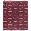 California State University, Dominguez Hills Logo Pattern Silky Touch Blanket White 50x60 - 2 of 4