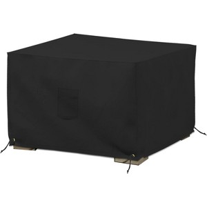 Covers&All Square Ottoman Cover, 12 oz Waterproof & UV-resistant - 1 of 4