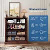 coucheta 4/5 Drawer Dresser for Bedroom, Farmhouse Tall Chest of Drawers with Metal Handles, Rustic Wooden Dresser for Living Room, Hallway - 4 of 4