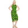 LA LEELA Women's Bikini Skirt Sarong Swimsuit Cover up Summer Wraps Swimwear Beach Wrap Skirts for Women One Size Multicolored, Tie Dye Design - 2 of 4