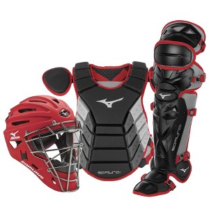 Mizuno Samurai Adult Baseball Boxed Catcher's Gear Set 16" - 1 of 2