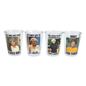 Silver Buffalo The Golden Girls Memes 1.5-Ounce Mini Glasses | Set of 4 - 1 of 4